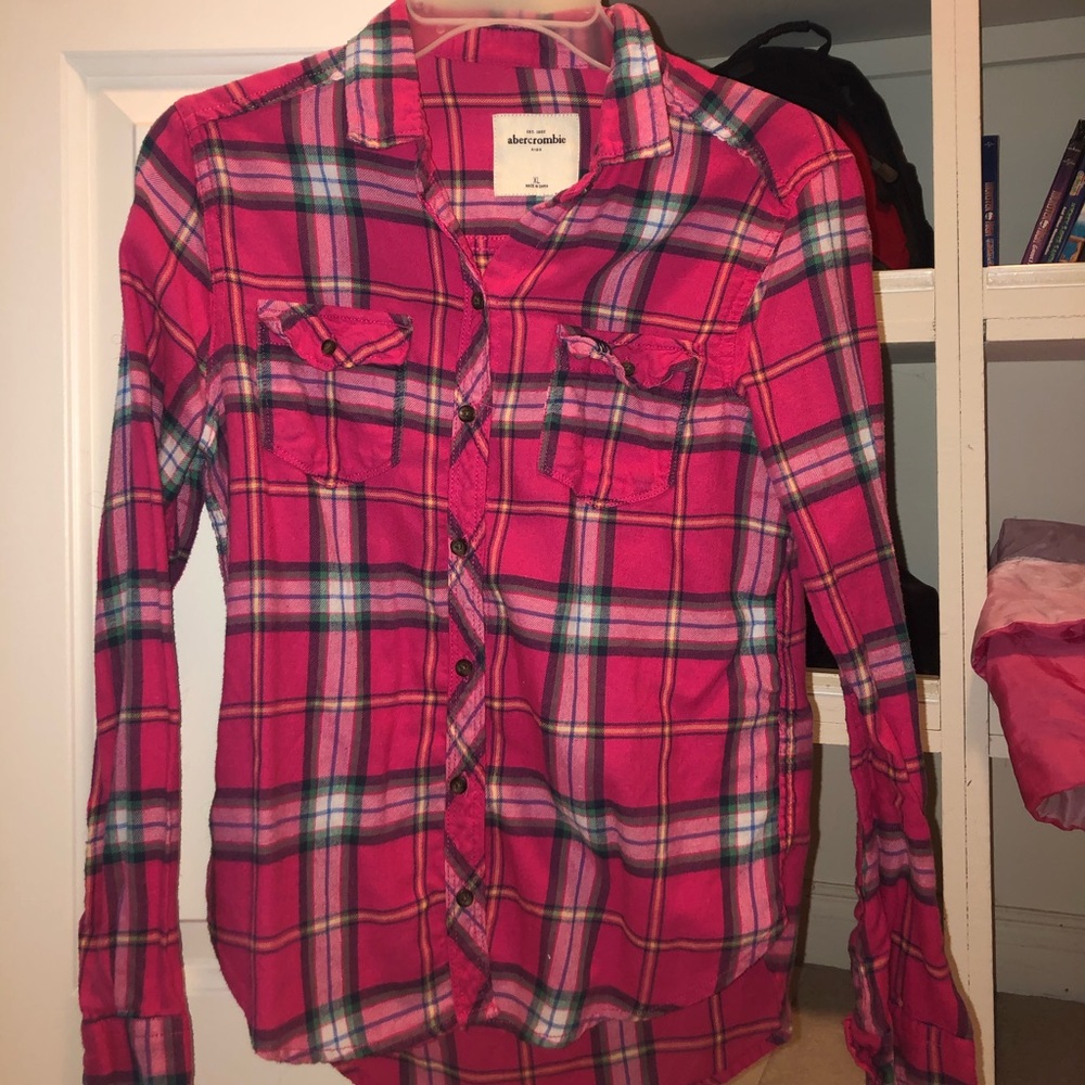 Abercrombie XL Plaid Flannel